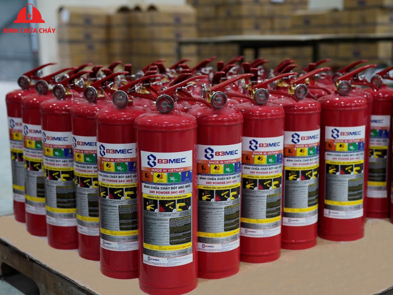 bình bột chữa cháy ABC là gì