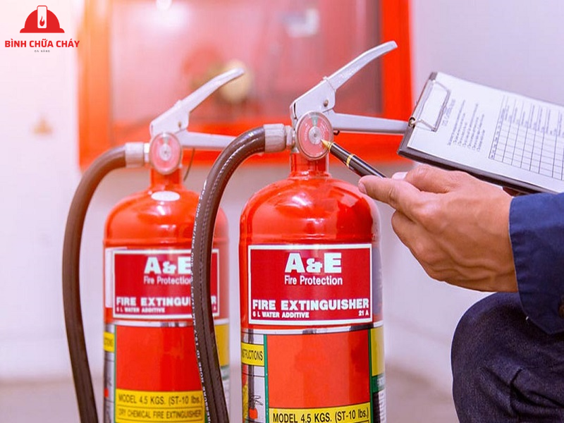 cách nhận biết bình chữa cháy hết hạn sử dụng