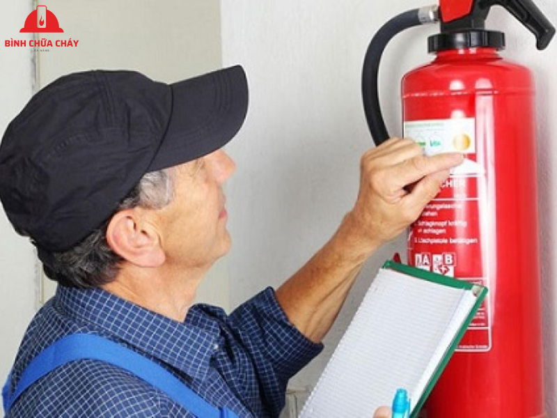 cách nhận biết bình chữa cháy hết hạn sử dụng