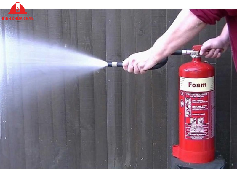 cách sử dụng bình chữa cháy