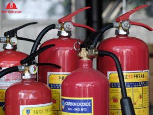 cách sử dụng bình chữa cháy CO2